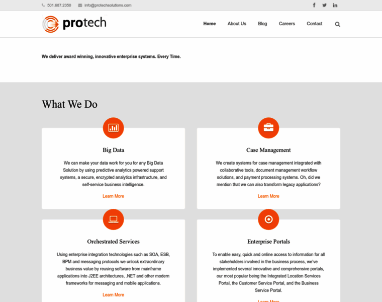 Protechsolutions.com thumbnail