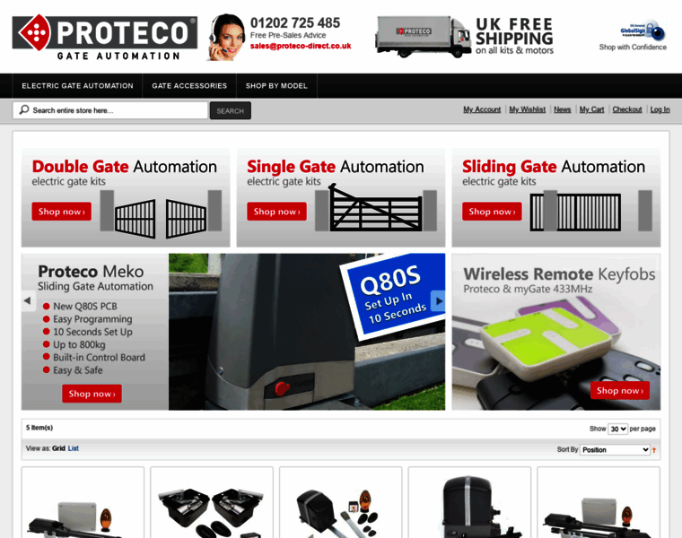 Proteco-direct.co.uk thumbnail