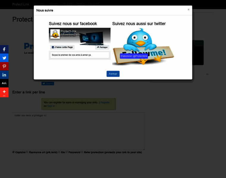Protect-link.biz thumbnail Protect-link.biz thumbnail