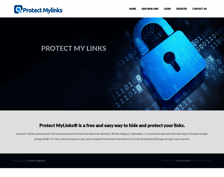 Protect-mylinks.com thumbnail