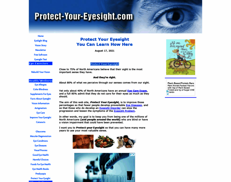 Protect-your-eyesight.com thumbnail