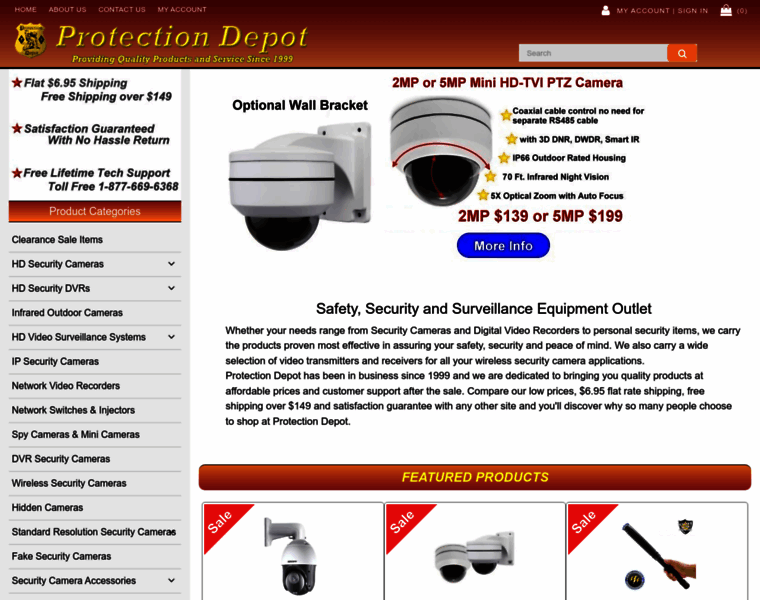 Protectiondepot.com thumbnail
