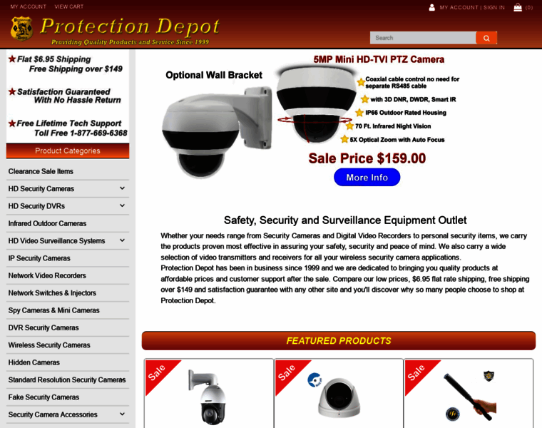 Protectiondepot.net thumbnail