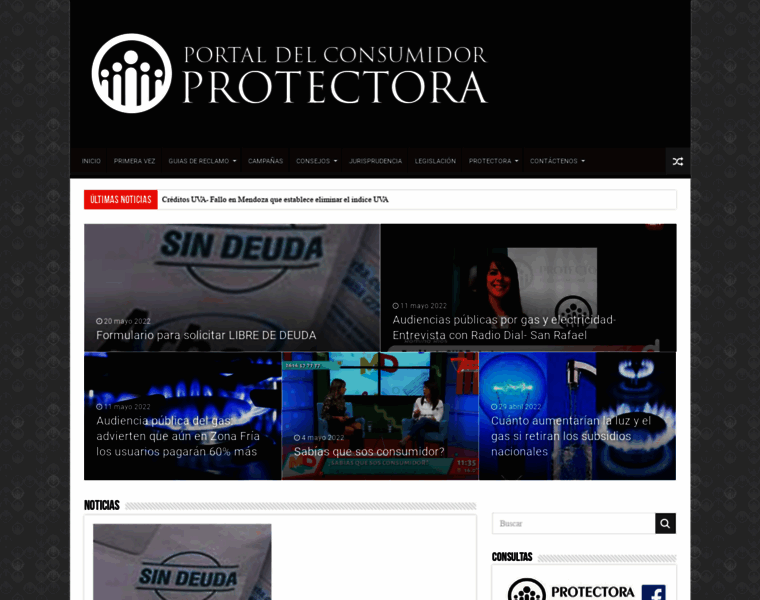 Protectora.org.ar thumbnail