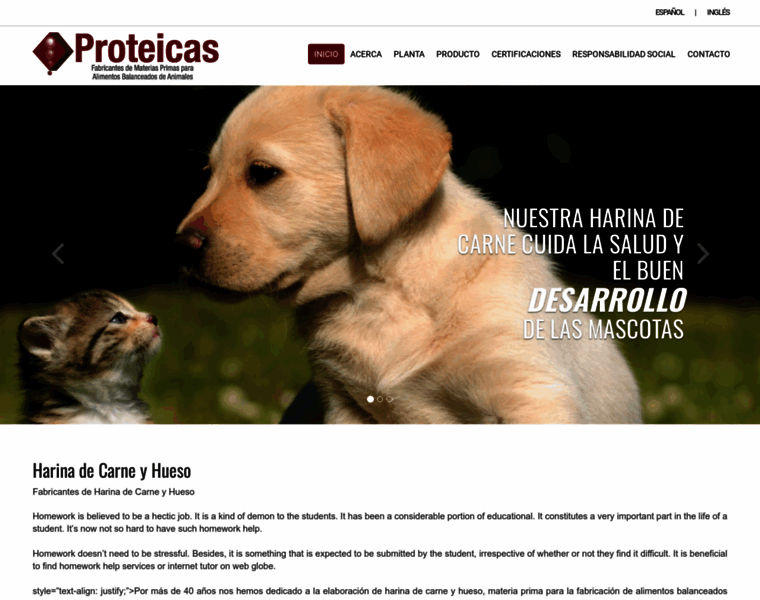 Proteicas.com thumbnail