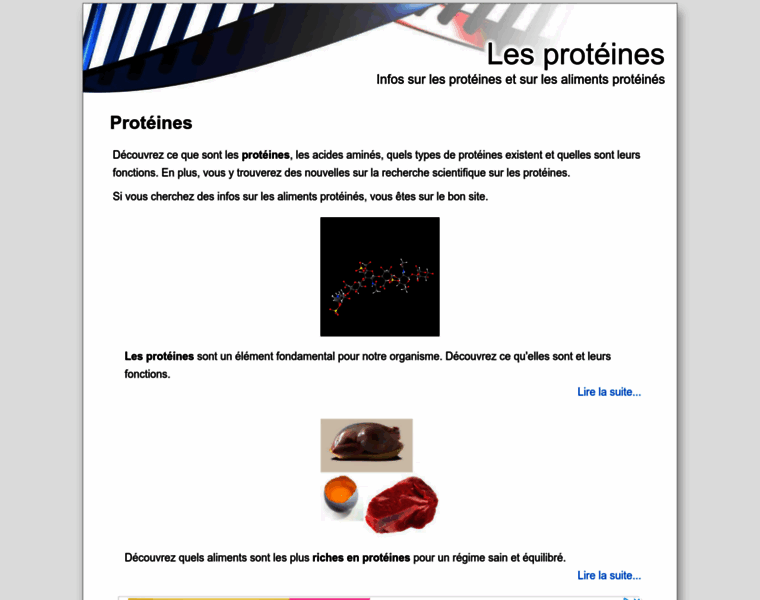 Proteinenaturelle.com thumbnail
