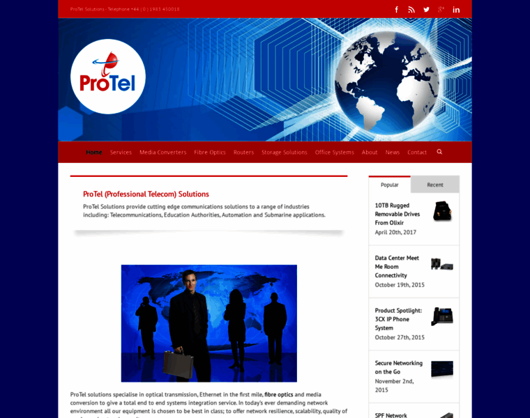 Protelsolutions.co.uk thumbnail