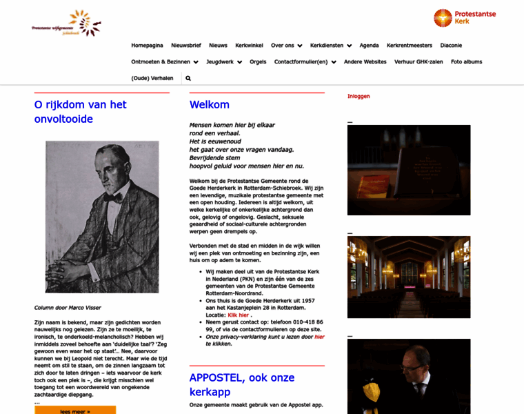 Protestantse-wijkgemeente-schiebroek.protestantsekerk.net thumbnail