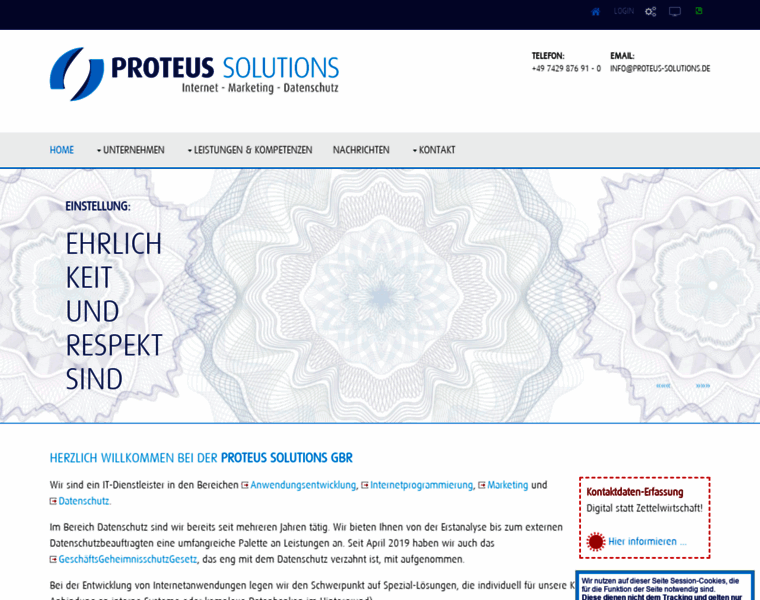 Proteus-solutions.de thumbnail