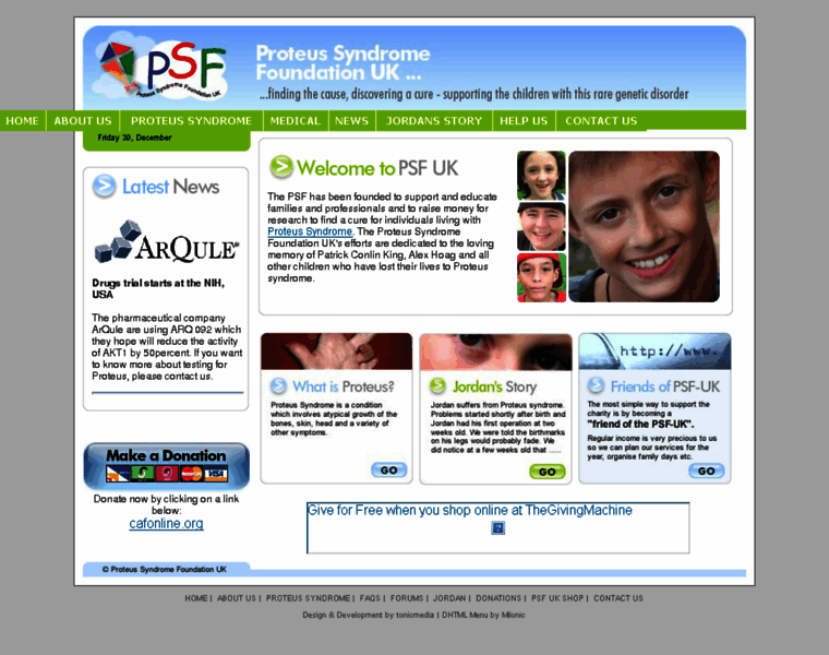 Proteus-syndrome.org.uk thumbnail
