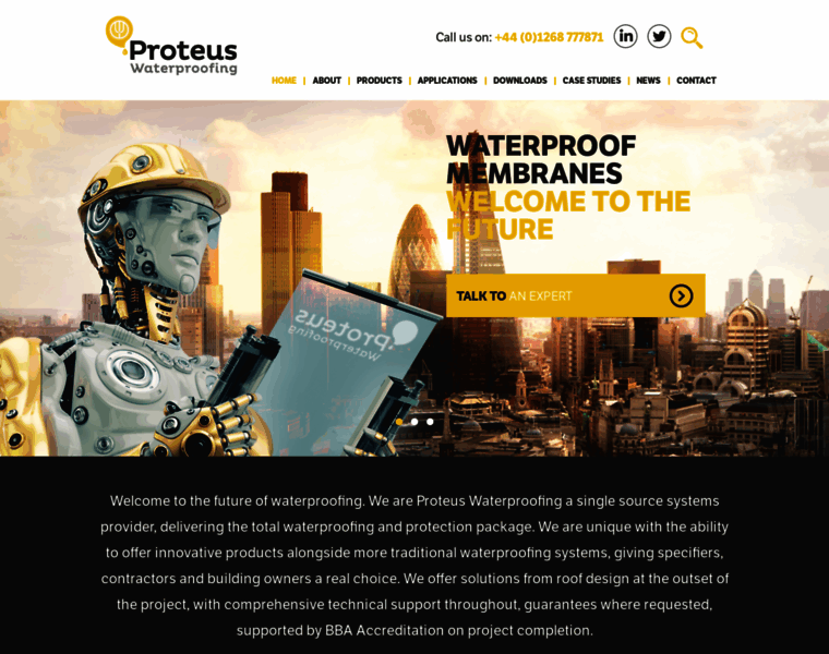 Proteuswaterproofing.co.uk thumbnail