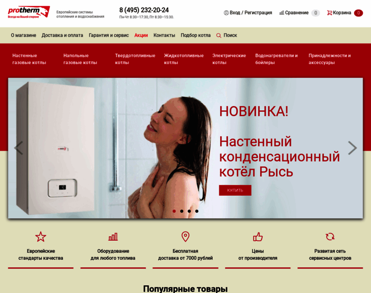 Protherm-store.ru thumbnail