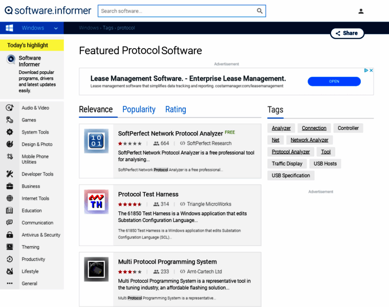 Protocol.software.informer.com thumbnail