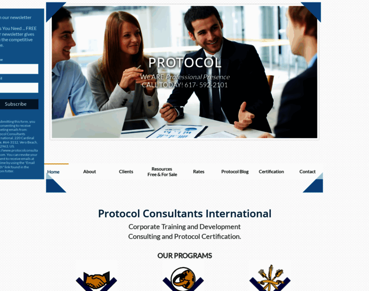 Protocolconsultants.com thumbnail