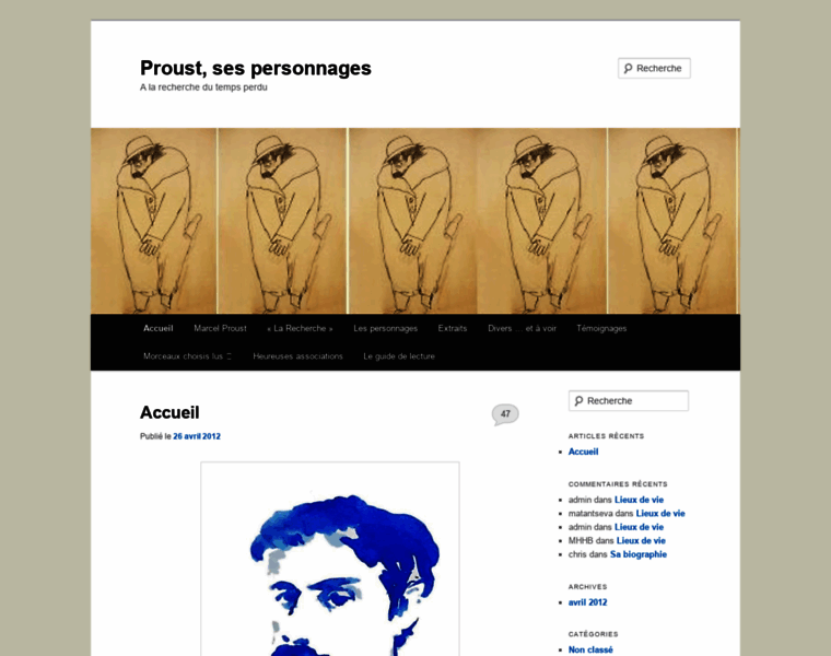 Proust-personnages.fr thumbnail
