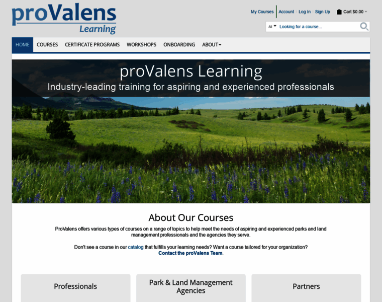 Provalenslearning.com thumbnail