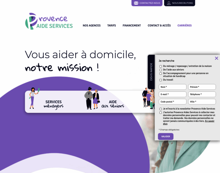 Provenceaideservices.com thumbnail