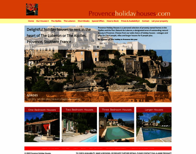 Provenceholidayhouses.com thumbnail