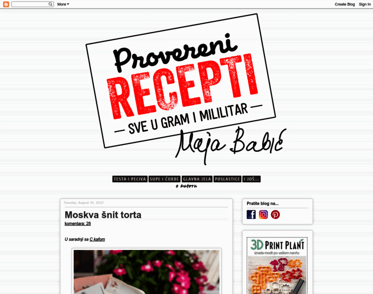 Proverenirecepti.com thumbnail