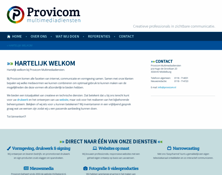 Provicom.nl thumbnail