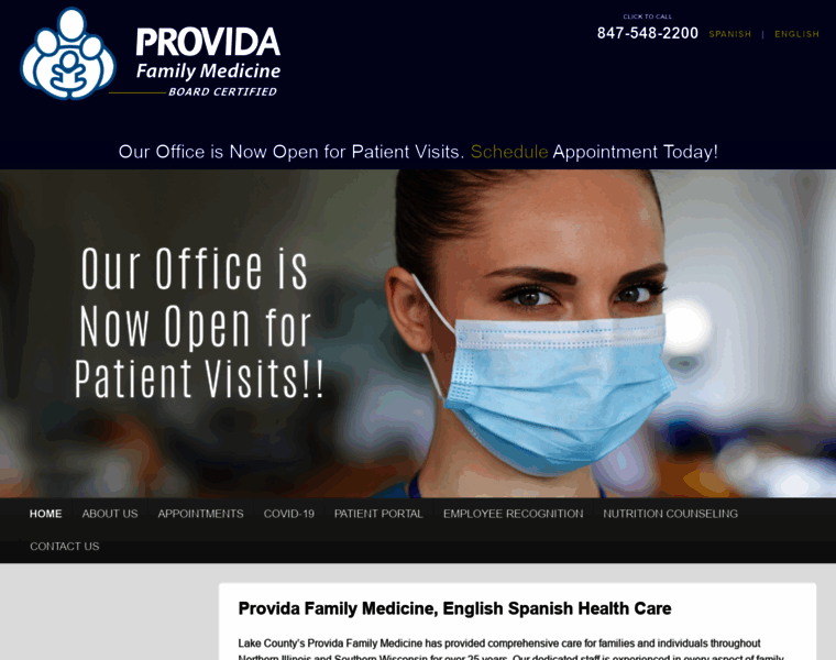 Providahealthcenter.com thumbnail