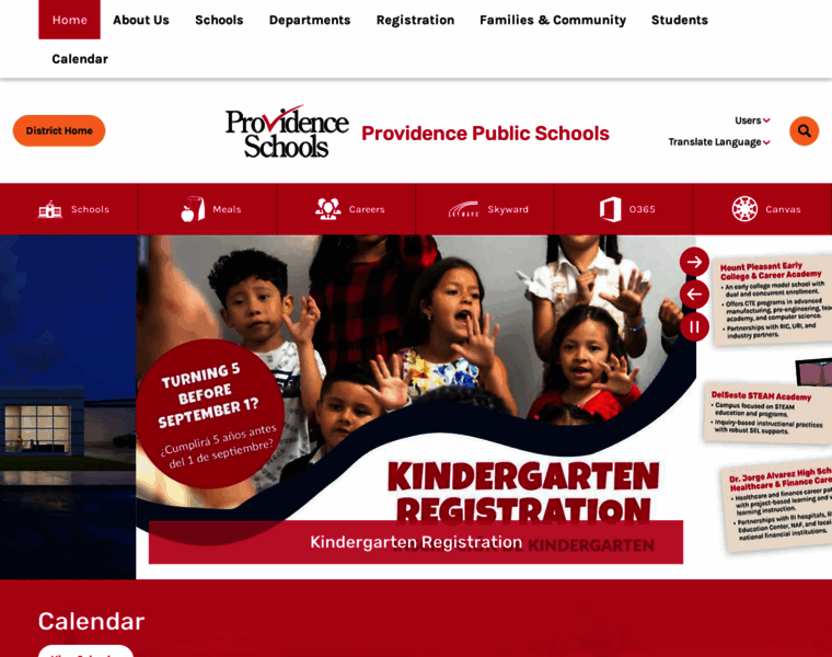 Providenceschools.org thumbnail