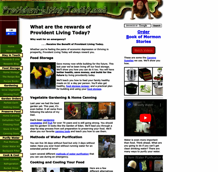 Provident-living-today.com thumbnail