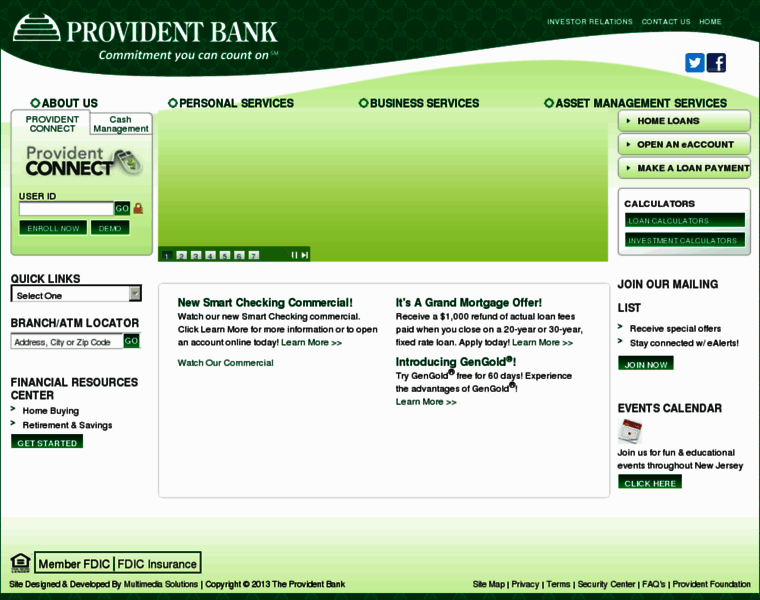 Providentbanknj.com thumbnail