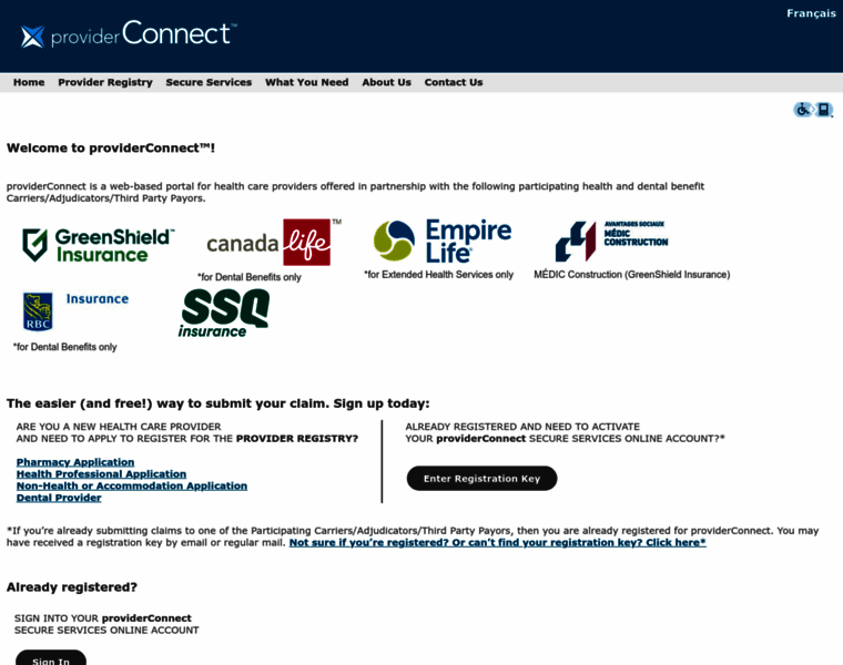 Providerconnect.ca thumbnail Providerconnect.ca thumbnail