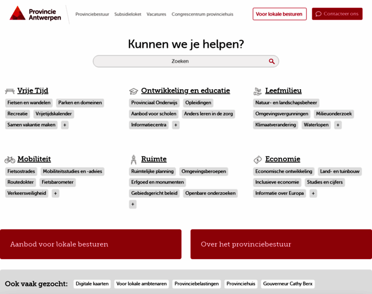 Provincieantwerpen.be thumbnail Provincieantwerpen.be thumbnail
