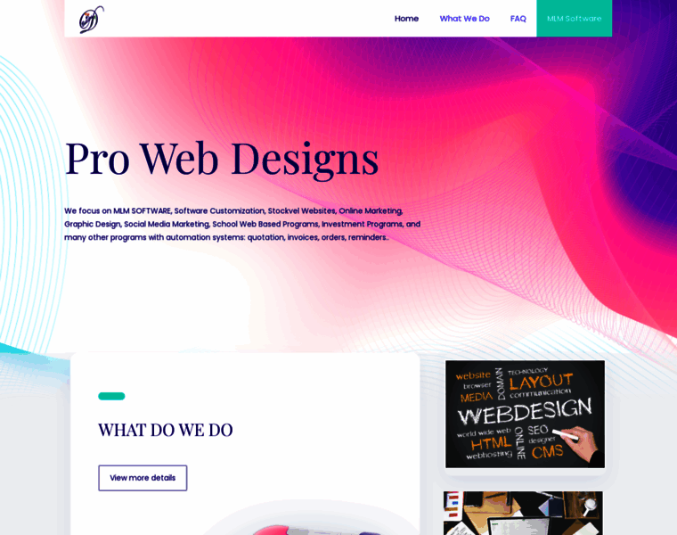 Prowebdesigns.co.za thumbnail