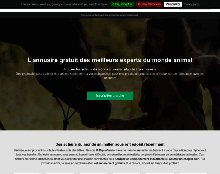 Proxianimaux.fr thumbnail