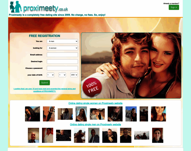 Proximeety.co.uk thumbnail
