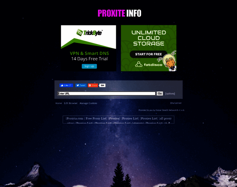 Proxite.info thumbnail
