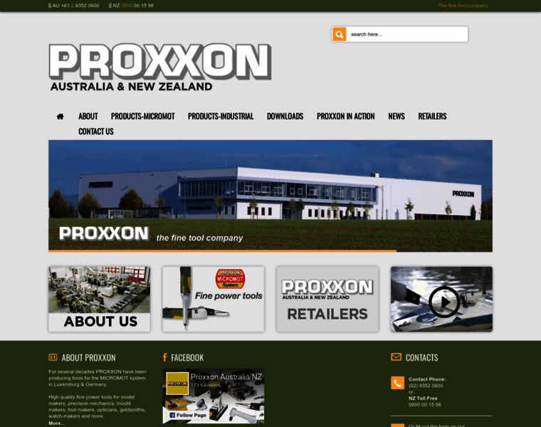 Proxxon-tools.com.au thumbnail