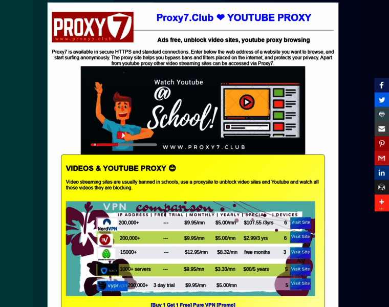 Proxy7.club thumbnail