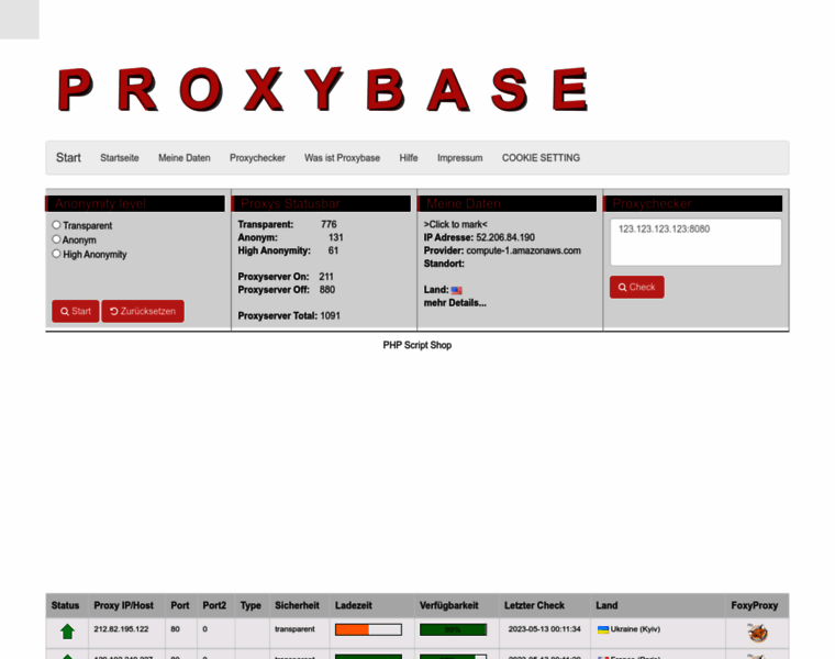 Proxybase.de thumbnail