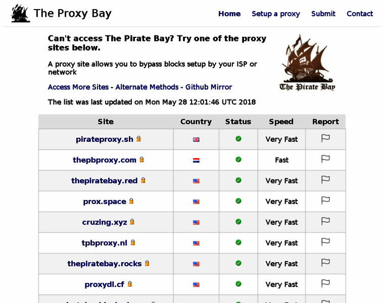 Proxybay.info thumbnail