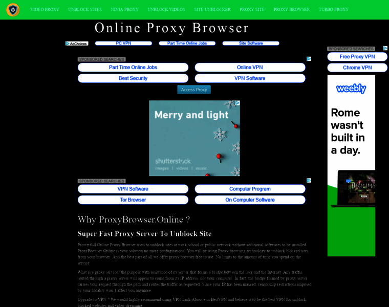 Proxybrowser.online thumbnail