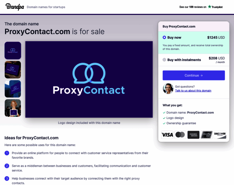 Proxycontact.com thumbnail