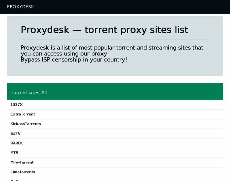 Proxydesk.net thumbnail