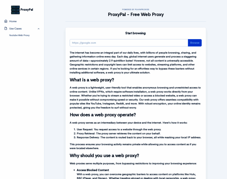 Proxypal.net thumbnail