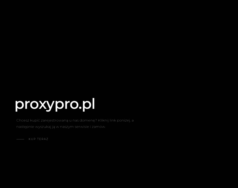 Proxypro.pl thumbnail