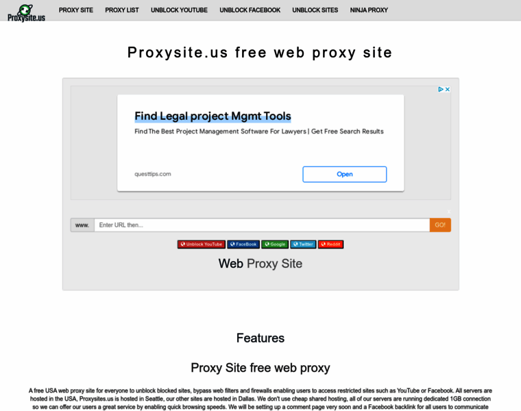 Proxysite.us thumbnail