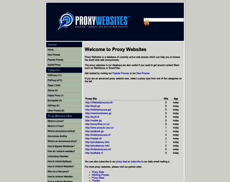 Proxywebsites.biz thumbnail