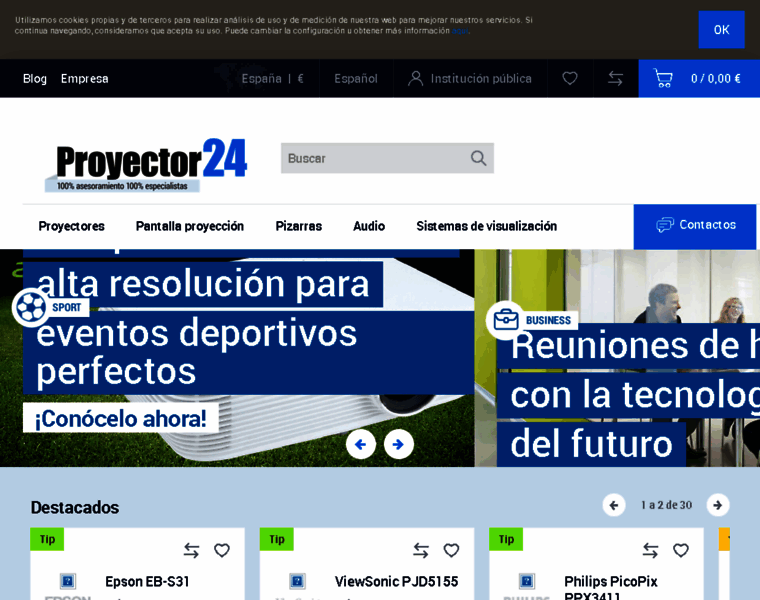 Proyector24.es thumbnail