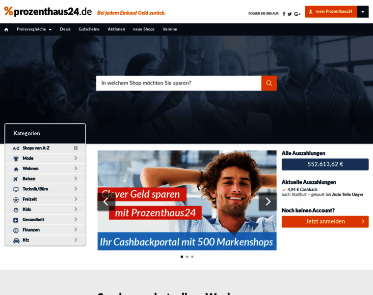 Prozenthaus.de thumbnail
