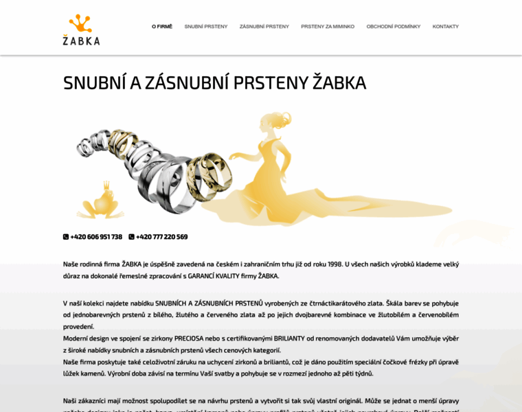 Prstenyzabka.cz thumbnail