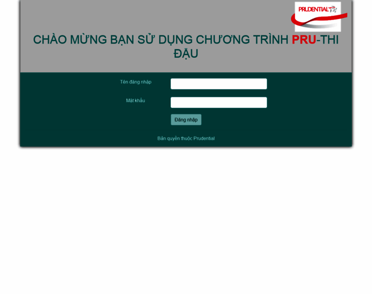 Pru-thidau.prudential.com.vn thumbnail Pru-thidau.prudential.com.vn thumbnail