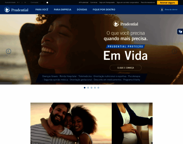 Prudential.com.br thumbnail